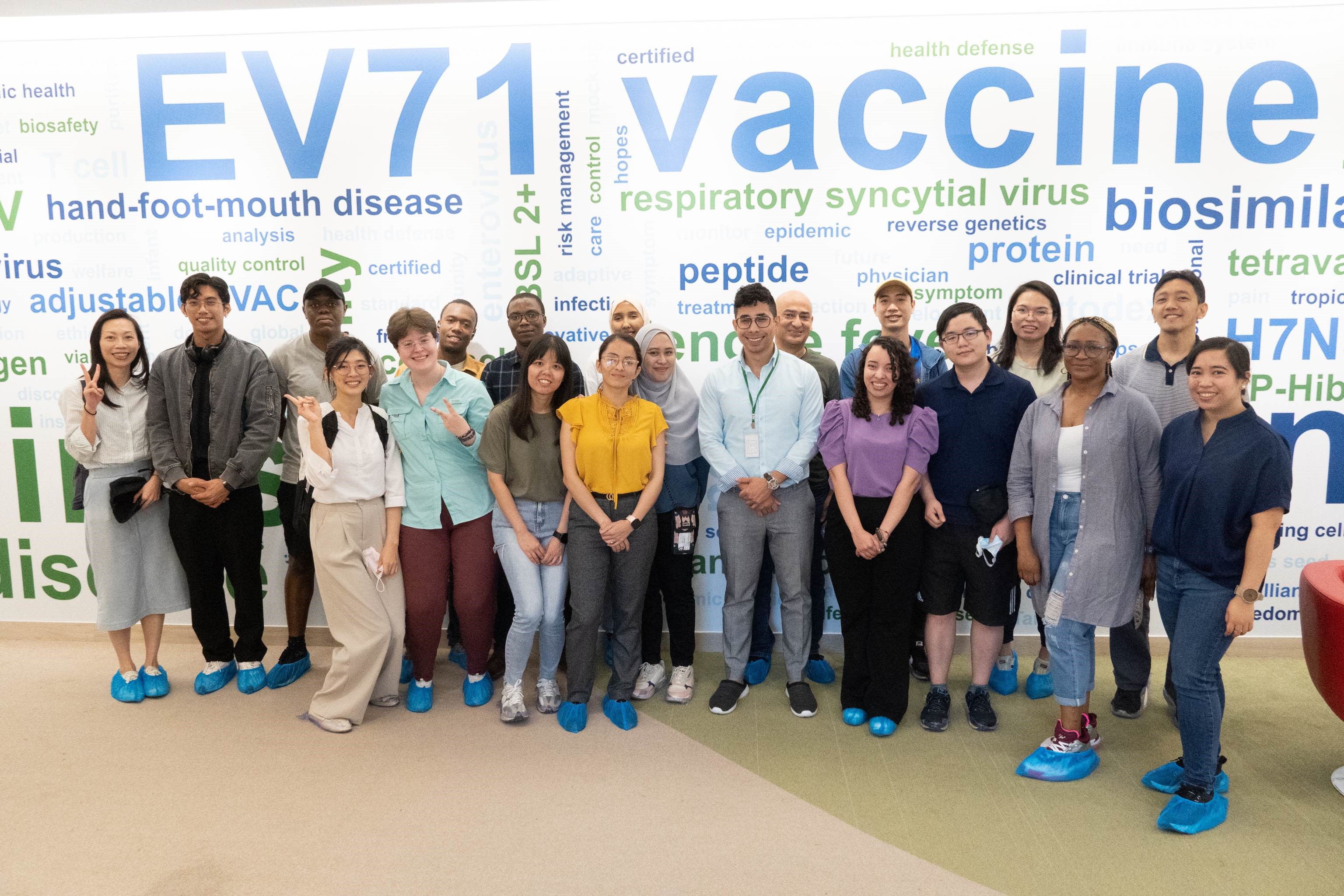 Corporate Visit in Medigen Vaccine Biologics on May 12th-來自貝里斯學生Antonio的回饋