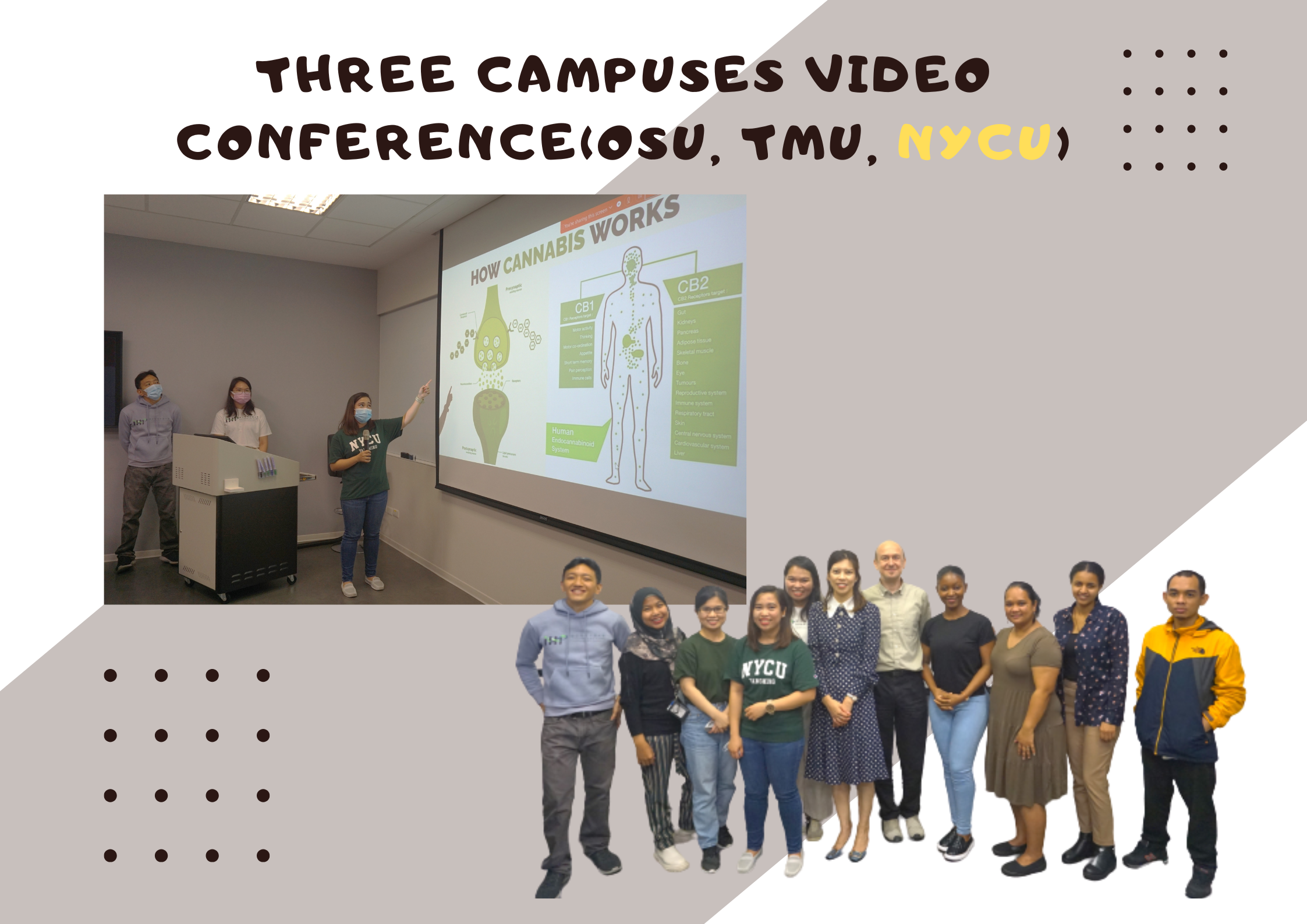 Three Campuses Video Conference(OSU, TMU, NYCU)