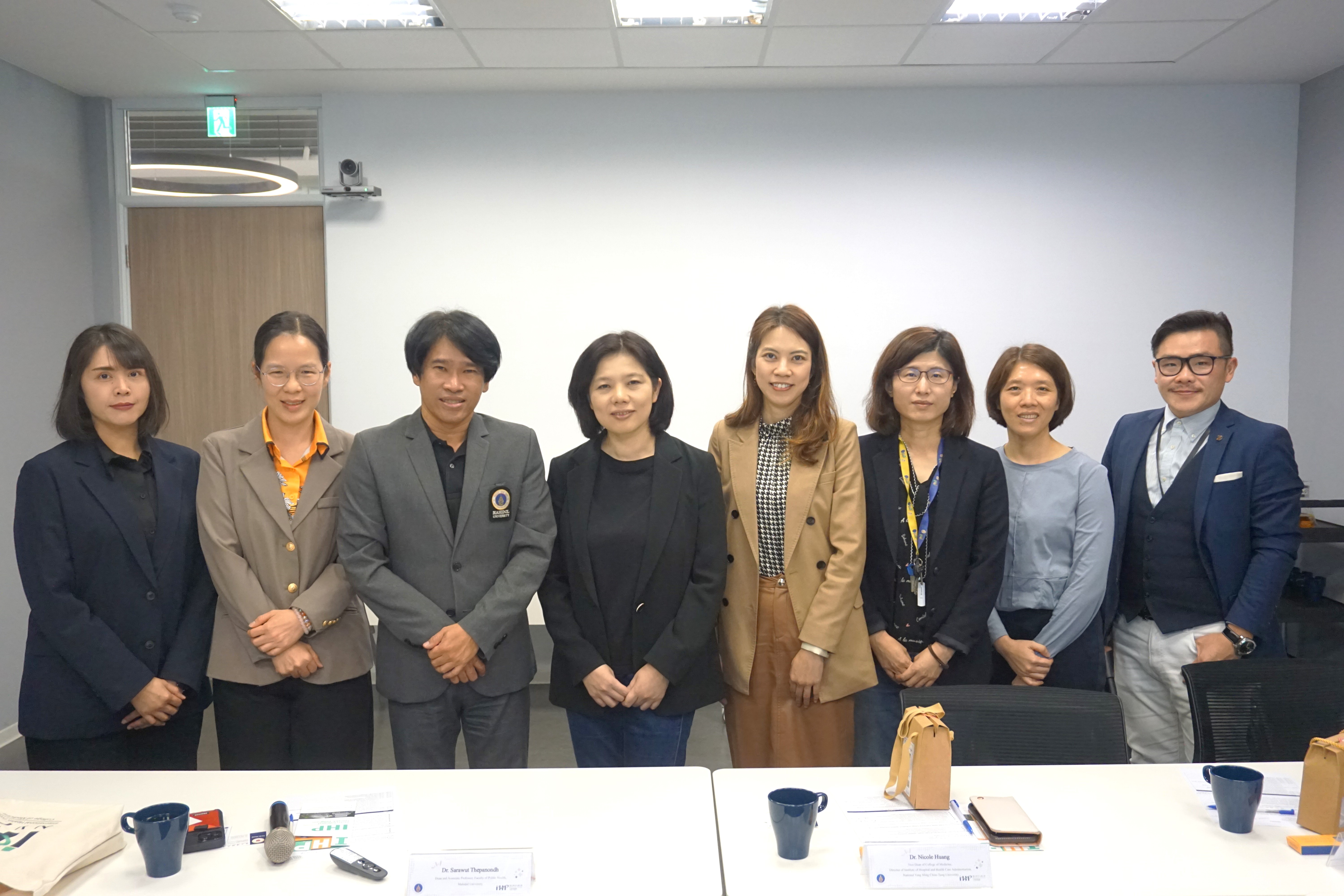 🌐 Honored to host distinguished guests from Mahidol University🌟